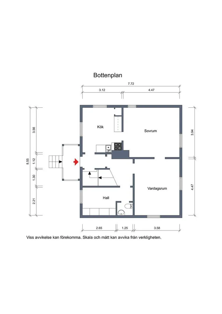 Maison 4 pièces à Vindelns kommun
