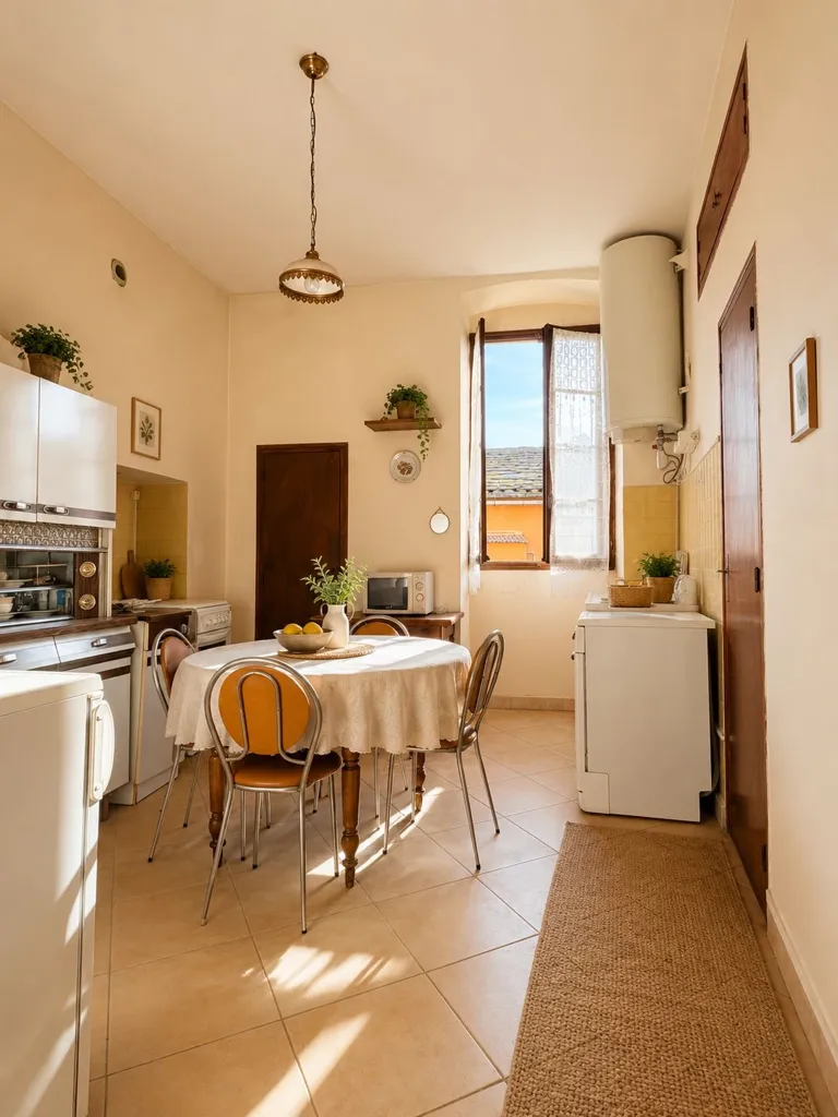 Salle à manger - Appartement 4 Pièces avec Balcon au Centre de Bastia