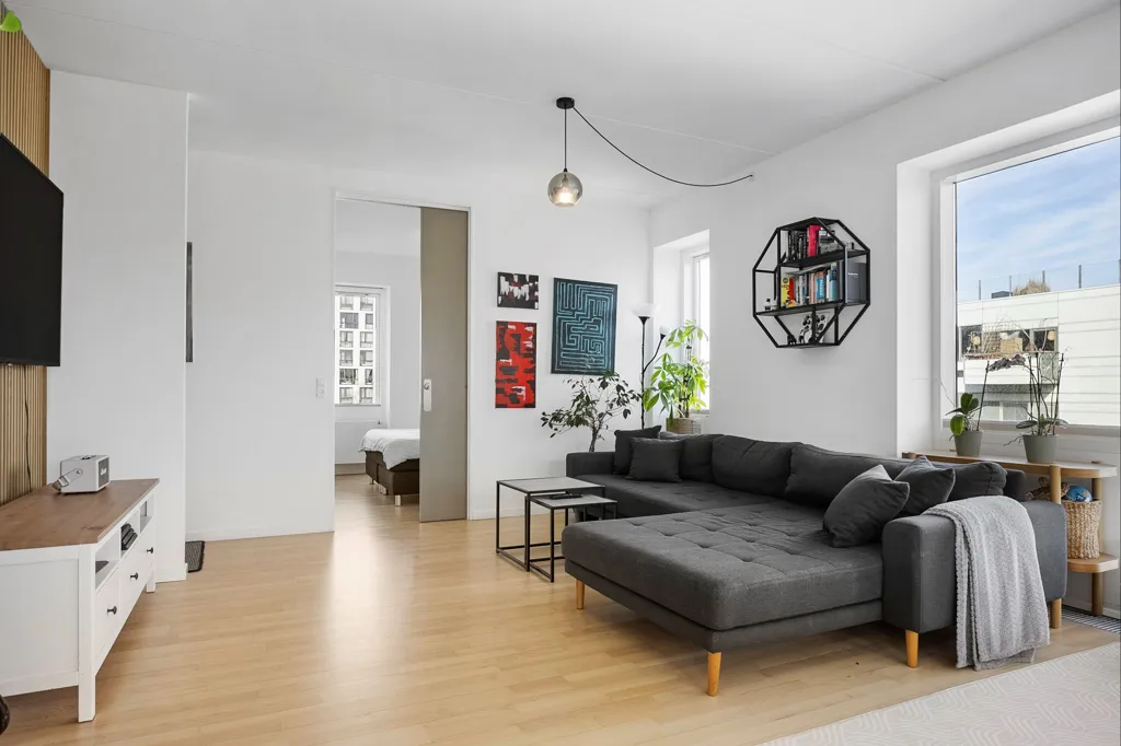 Séjour - Appartement 4 pièces à København S