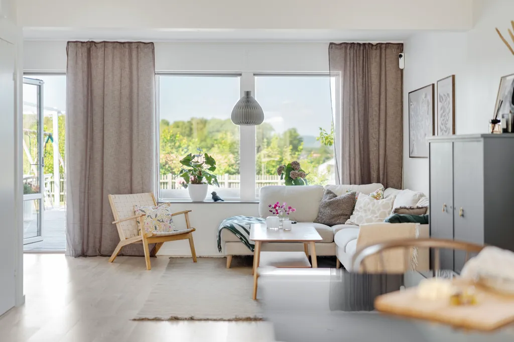Living Room - Modern Villa with Garden in Sunny Location
