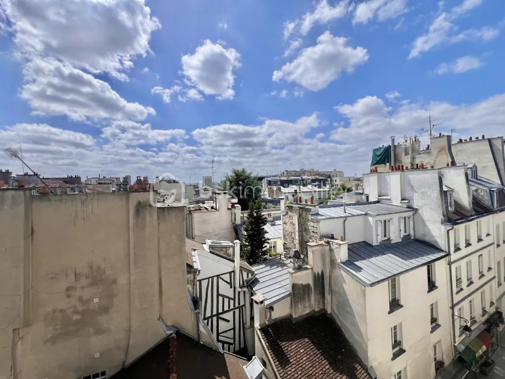 Balcon - Appartement T2 Sud avec Vue Dégagée à Paris