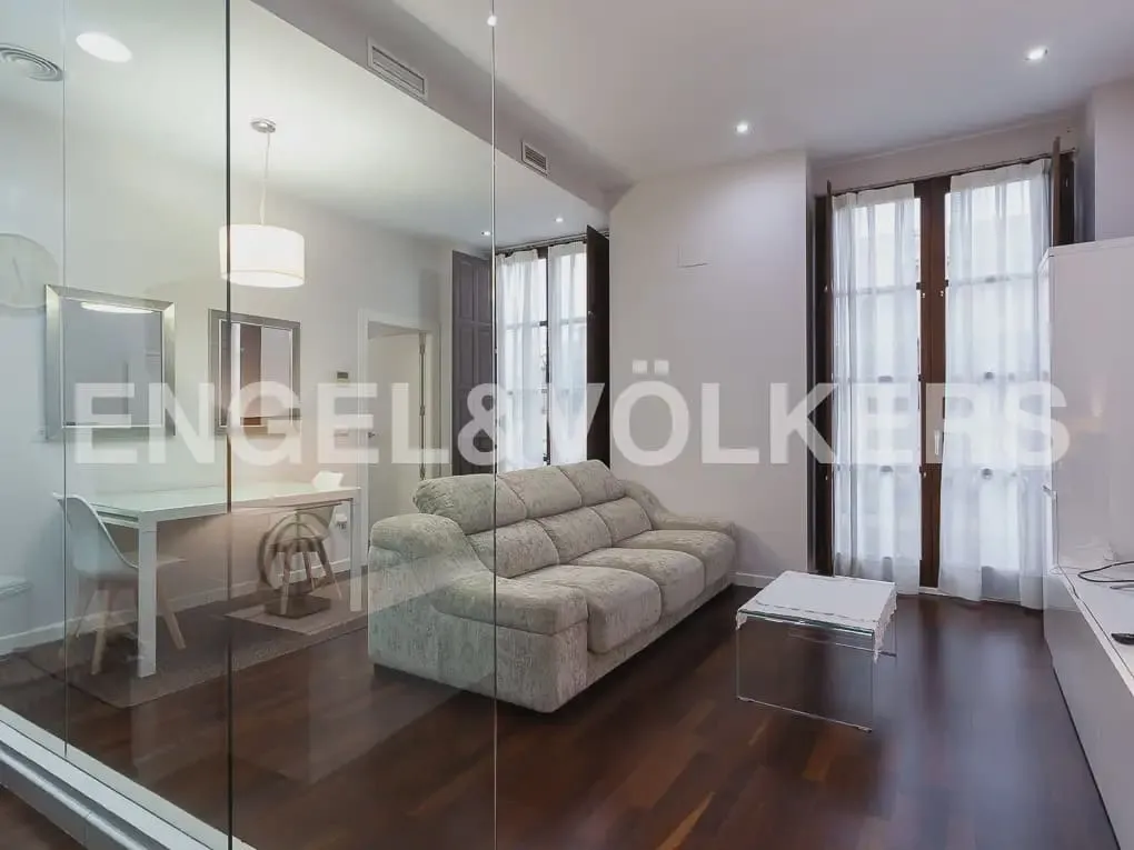 Séjour - Loft with Balcony in Ciutat Vella, Valencia