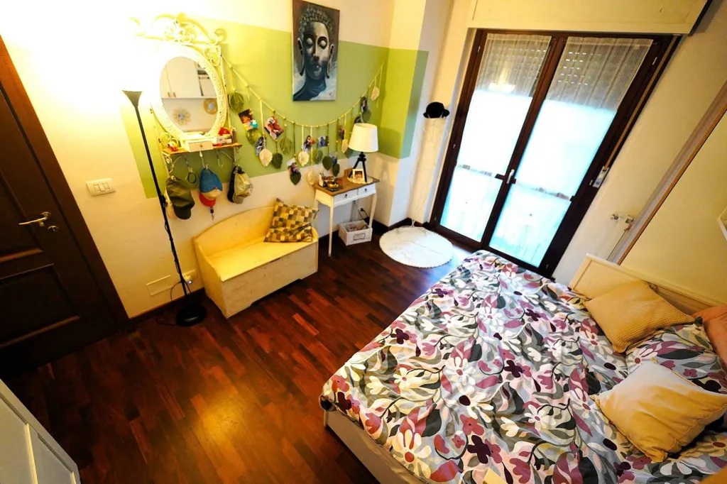Chambres - Trilocale with Private Garden in La Loggia