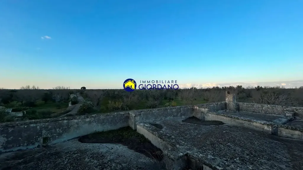 Aerial - Rustic Property with Garden in Squinzano