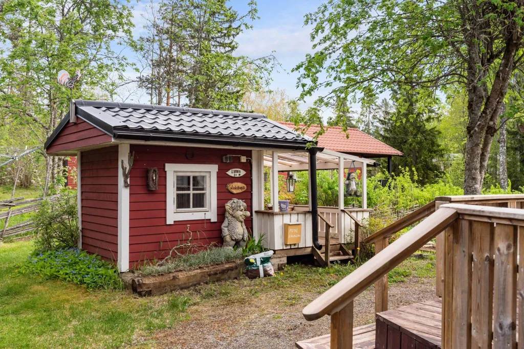 Jardin - Villa with Pool and Jacuzzi in Smara, Edsbro