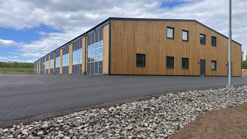 Välivaade - Massive Timber Office Space with High Ceilings in Stockholm