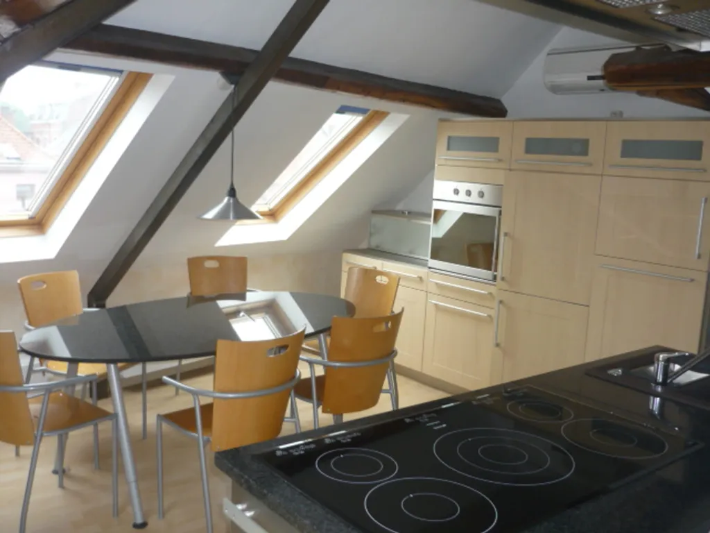 Kitchen - Loft with Terrace in Hyon Centre