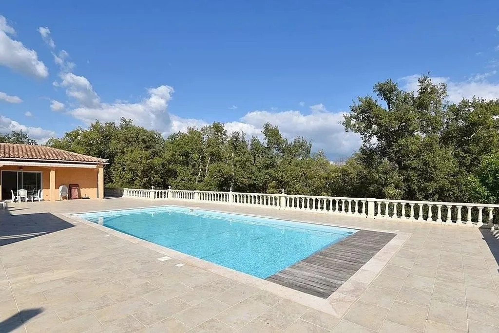 Piscine - Villa de Plain-Pied avec Piscine Chauffée à Fayence