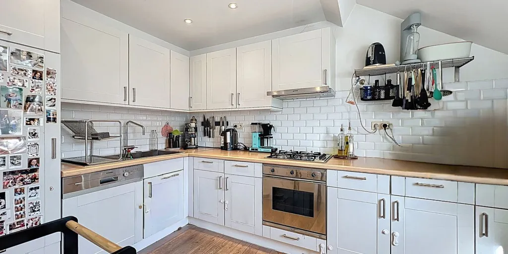 Cucina - Apartment with Terrace in Elsene