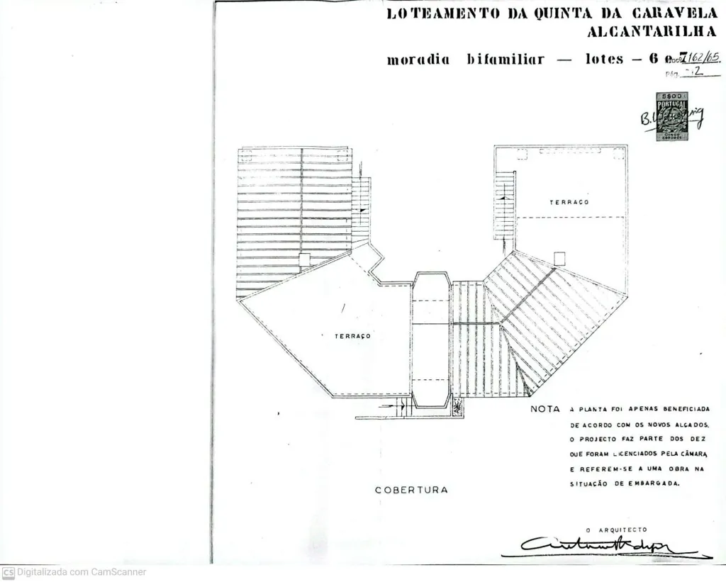 Planimetria - Luxury Duplexes with Pool in Silves