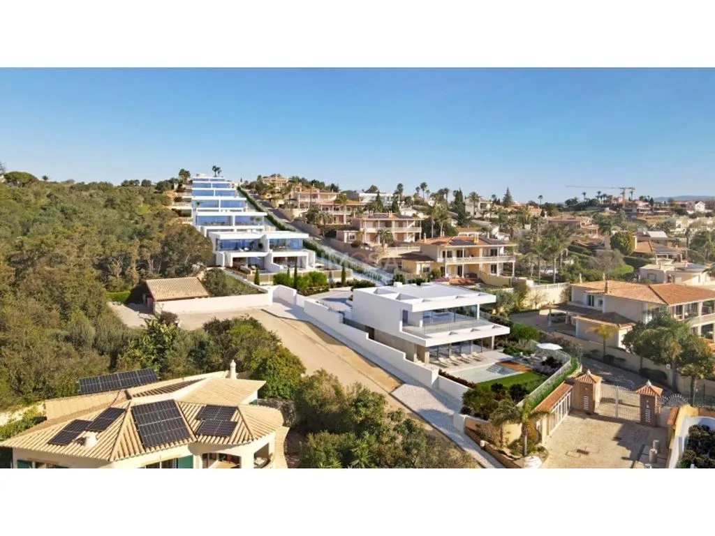 Vue aérienne - Contemporary Villa with Ocean Views in Praia da Luz