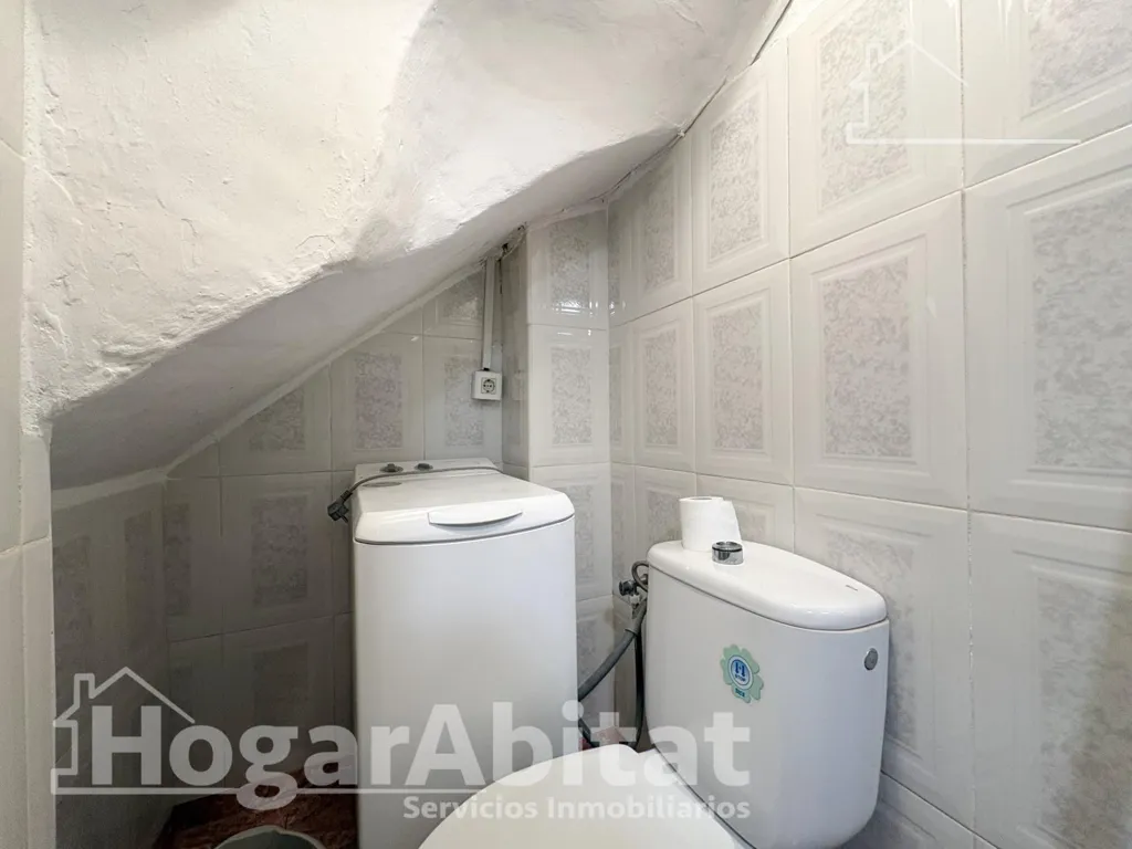Salles de bain - Reformed House with Terrace in Cullera Centre
