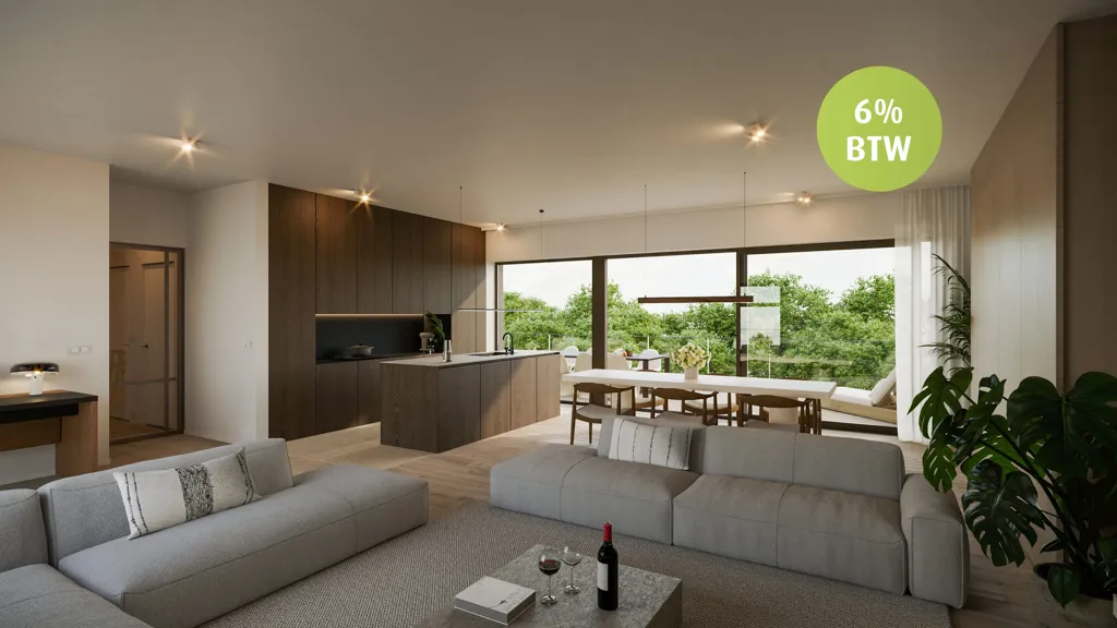 Soggiorno - Eco-Friendly Apartments with Terraces in Meise