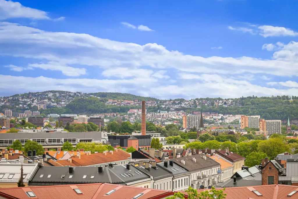 Balcone - 3-Bedroom Apartment with Balcony in Grünerløkka