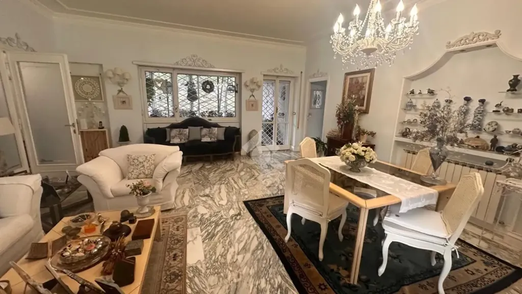 Söögituba - Penthouse with Sea View in Lido di Ostia Levante