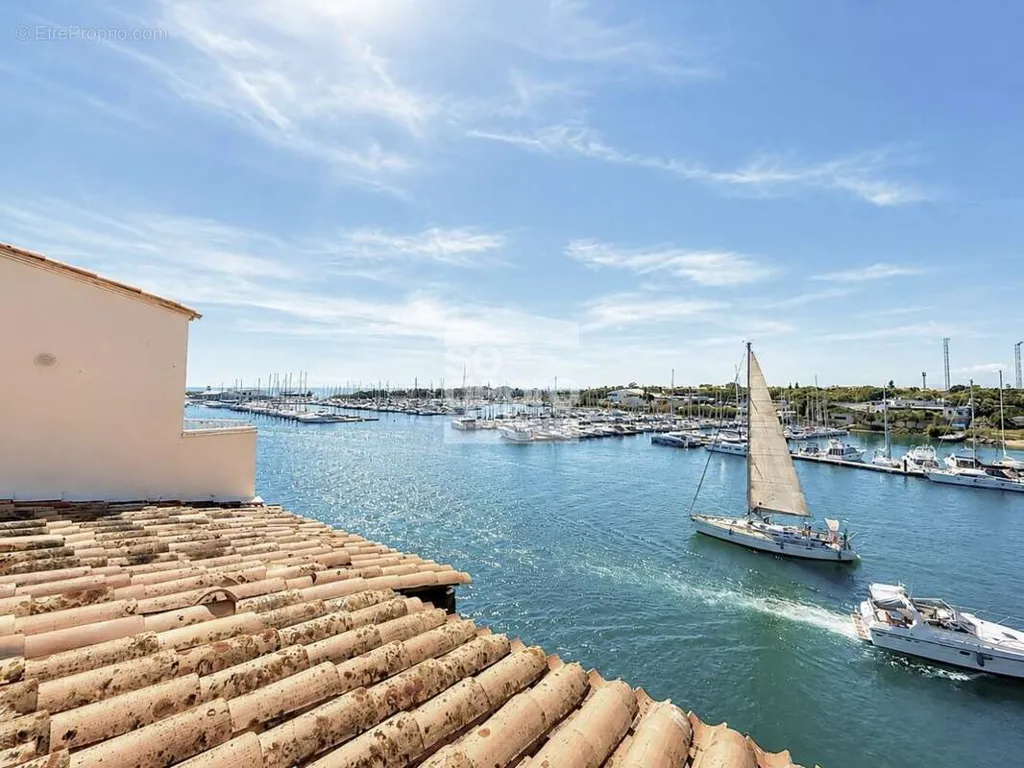 Terrasse - Appartement avec Terrasse et Vue Mer au Cap d'Agde