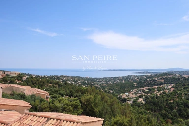 Terrace - Apartment with Gulf View in Issambres