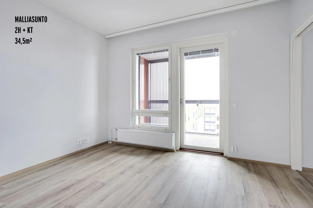 Chambres - Modern Flat with Balcony in Espoo Olari