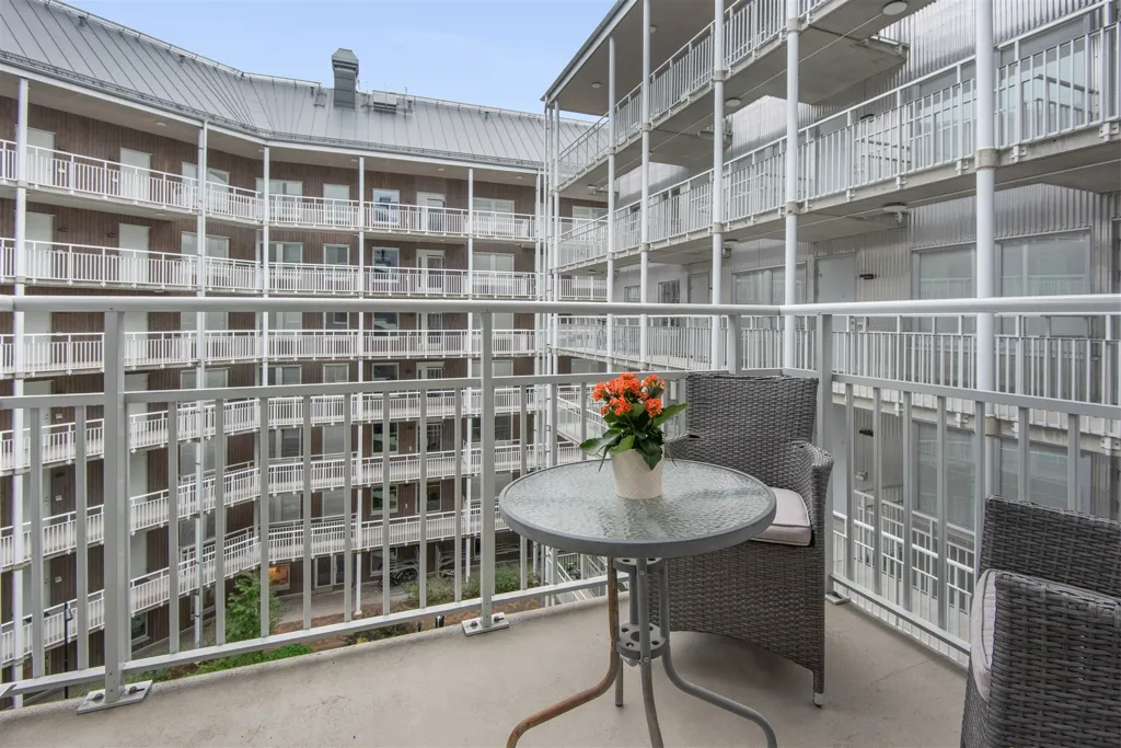 Balkon - Newly Built Apartment with Balcony in Vegastaden