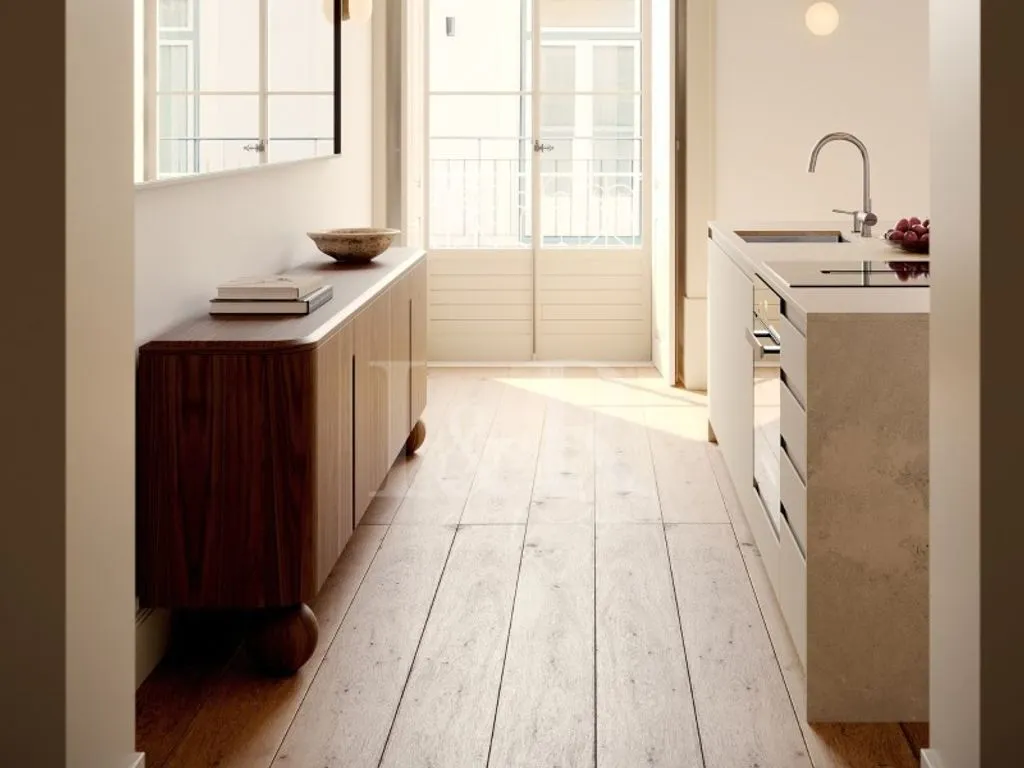 Köök - Luxury Duplex Apartment with Pool in Lisbon