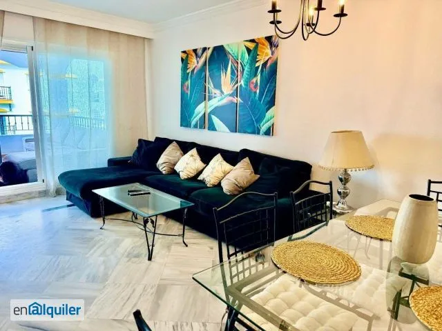 Soggiorno - Apartment with Pool in La Dama de Noche, Marbella