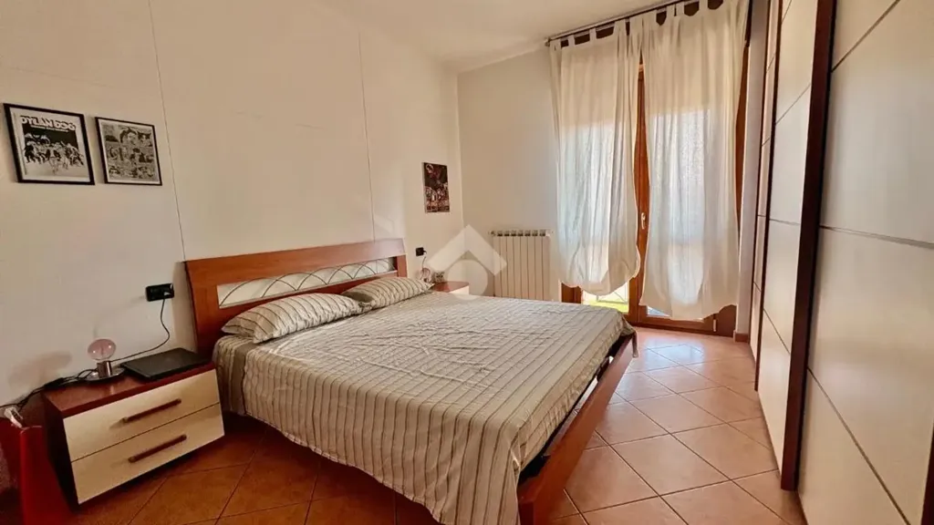 Camere da letto - Modern Apartment with Balcony in Calcinate