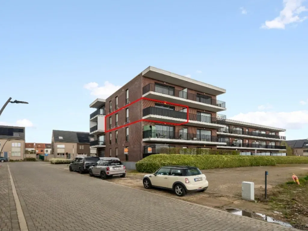 Extérieur - Appartement Récemment Construit avec Grand Terrasse à Aalst