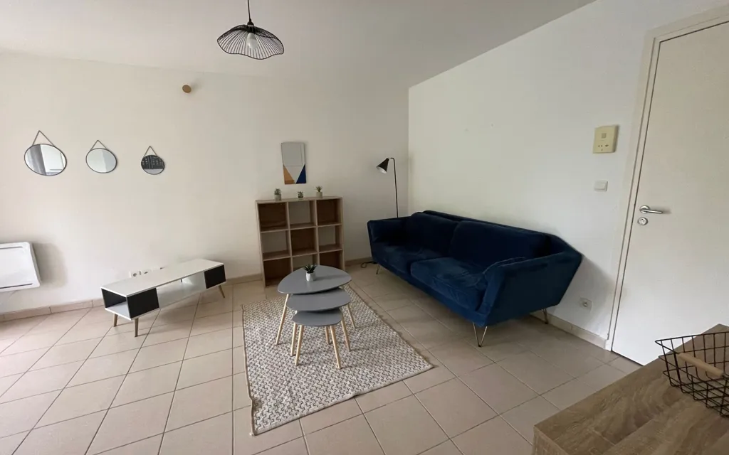 Séjour - Appartement Meublé avec Piscine à Limoges