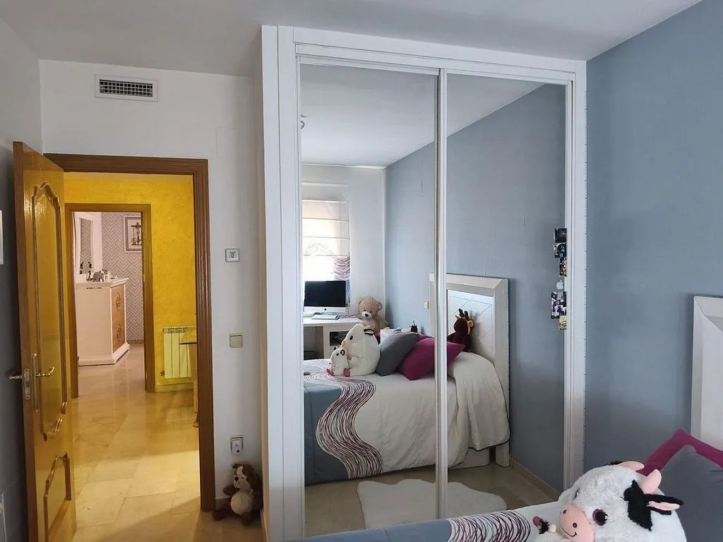 Chambres - Adosado with A/C and Fireplace in Bargas
