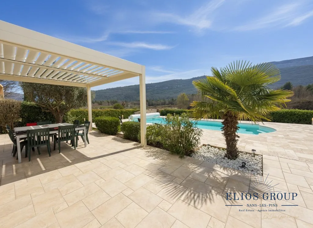 Terrazza - Villa with Panoramic View in Nans-les-Pins