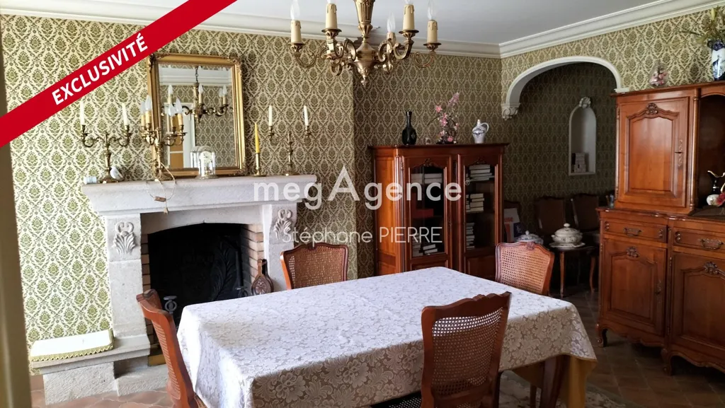 Dining Room - House with Pool Potential near Montluçon