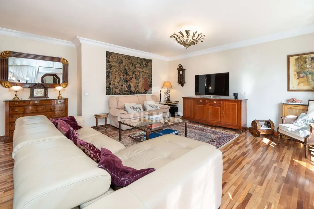 Séjour - Apartment with Terraces in Chamartín, Madrid