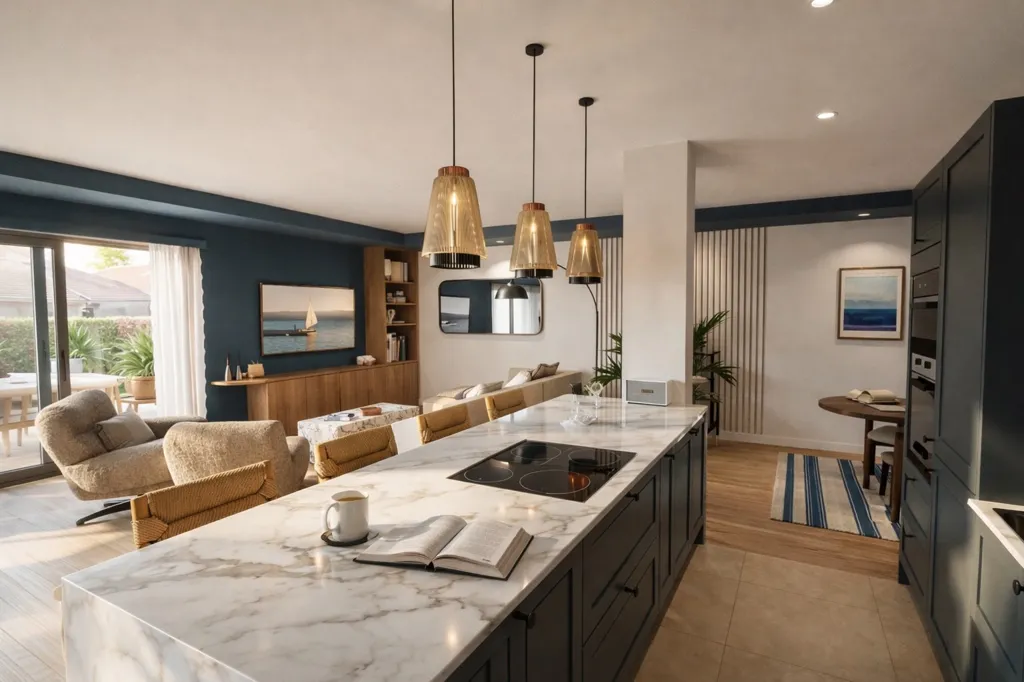Cuisine - Villa 4 Chambres avec Piscine à Anglet 5 Cantons