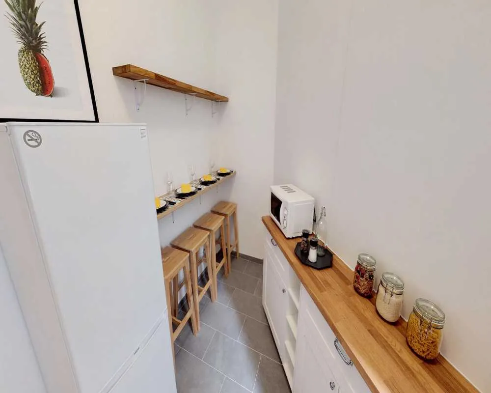 Cuisine - Chambre Meublée dans le Quartier Ternes à Paris