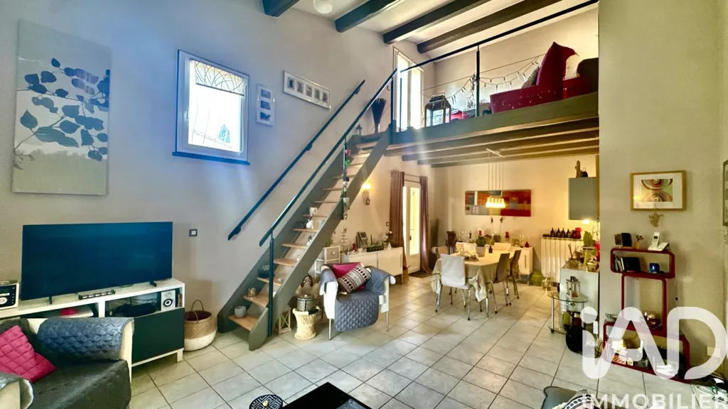 Salón - Single-Storey Villa with Pool in Bagnols-sur-Cèze