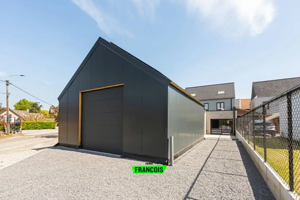Extérieur - Maison Rénovée avec Lods au Centre de Scheldewindeke