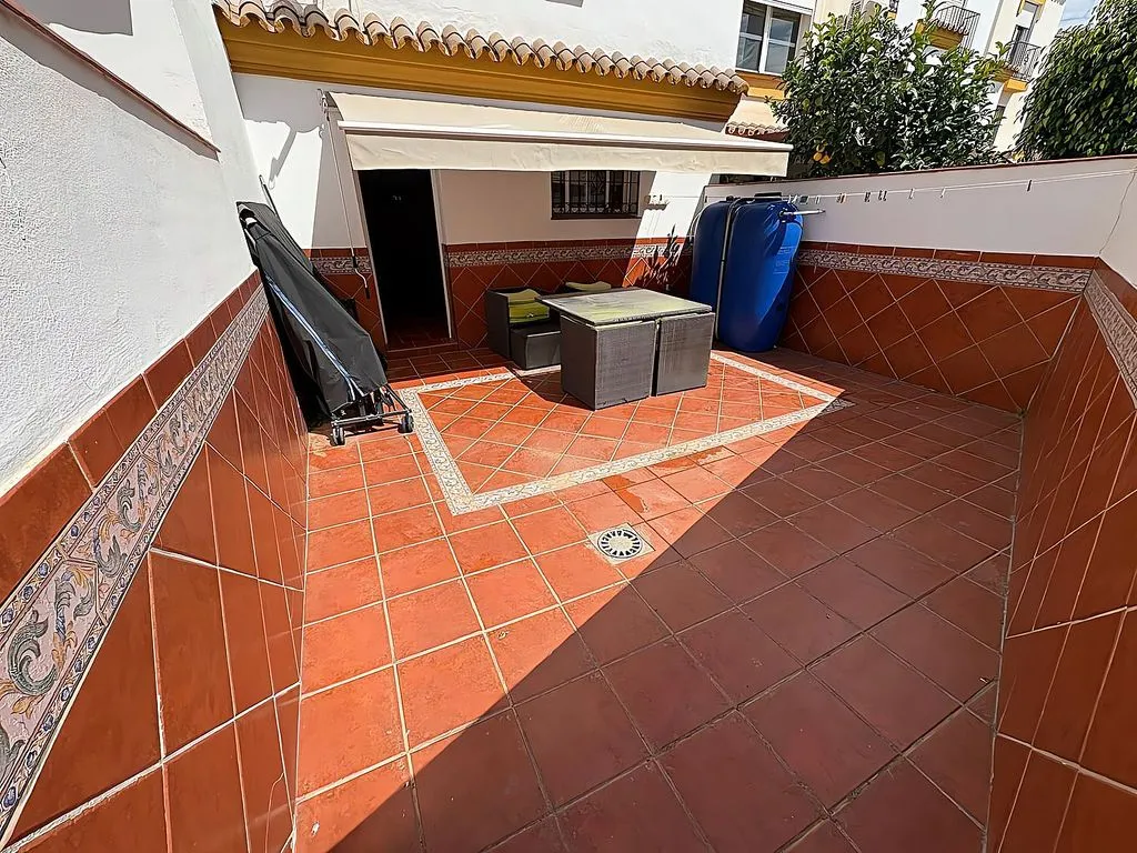 Jardin - Terraced Semi-detached House with Pool in Viña Málaga
