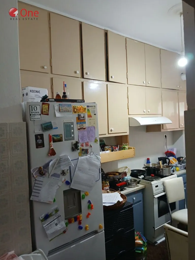 Kitchen - Apartment with Double Glass in Kalithea, Athens