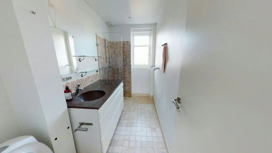 Salles de bain - Apartment with Balcony in Gentoftegade