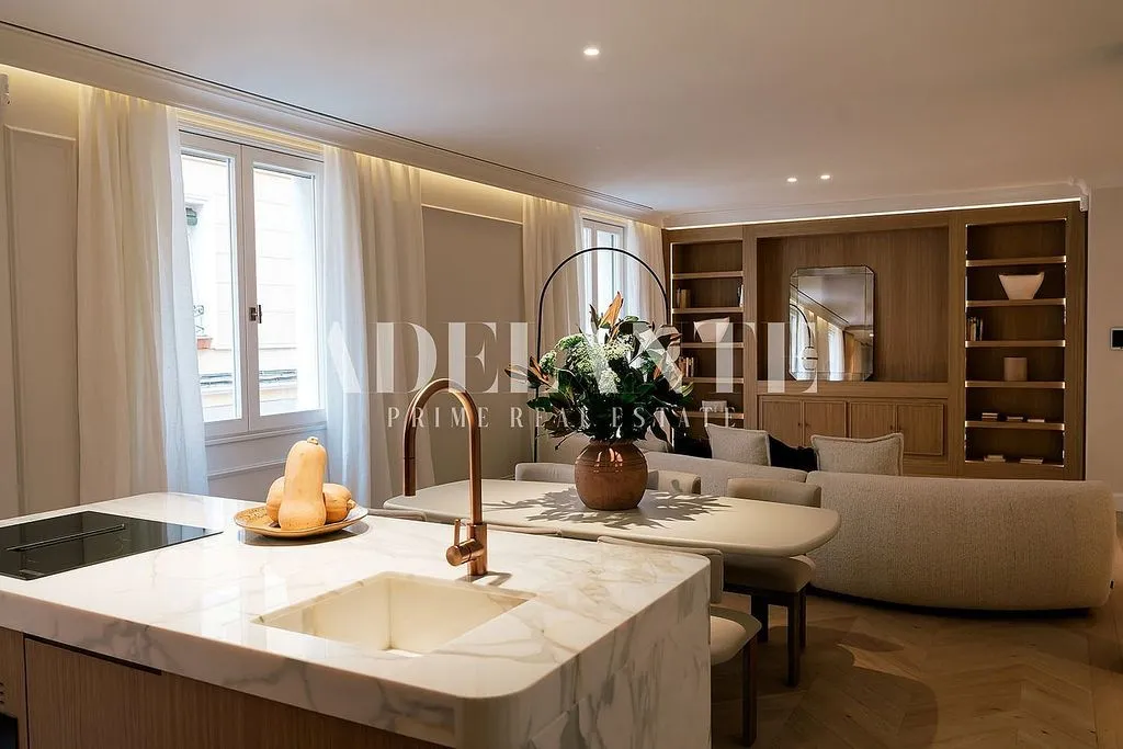 Köök - Contemporary Flat with Botanical Gardens View in Madrid