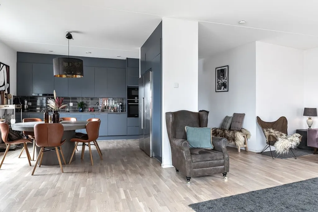 Sala da pranzo - Modern Flat with Sundown View in Helsingborg