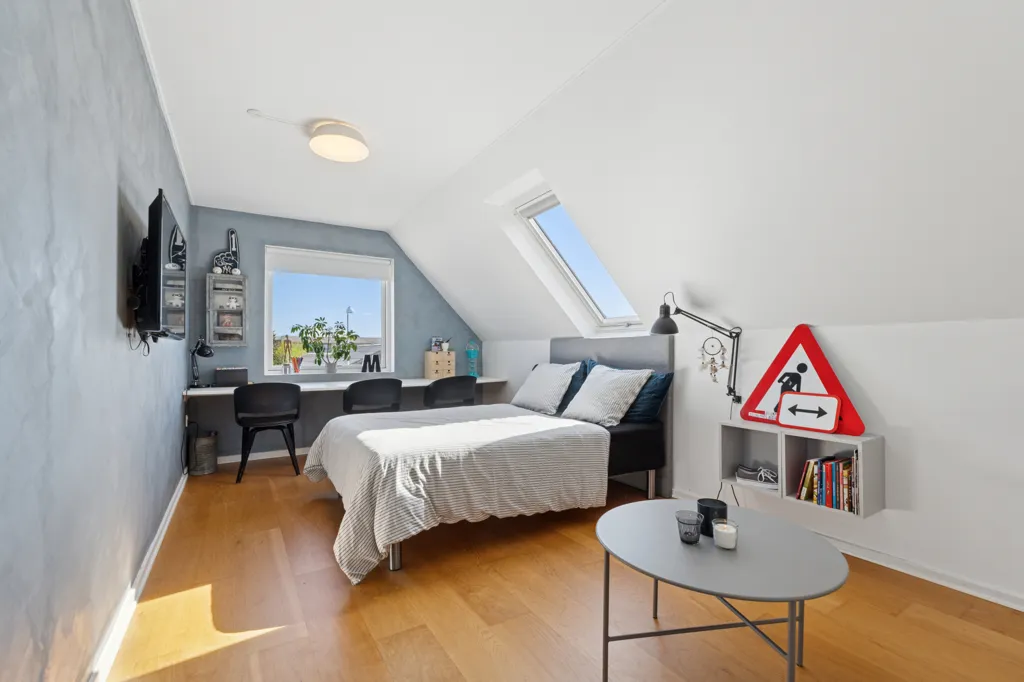 Chambres - Renovated Villa with Terrace in Sunds