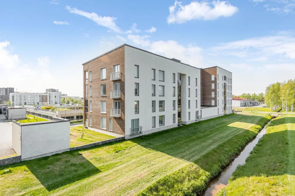 Õhuvaade - Modern Loft with Balcony in Oulu