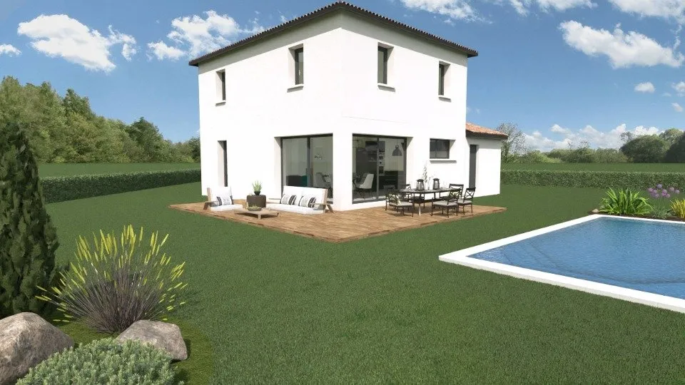 Maison à Construire avec Jardin à Anneyron