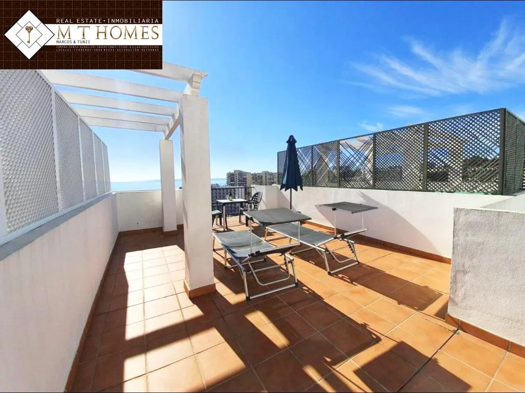 Terrasse - Flat with Pool in Parque de la Paloma, Benalmádena