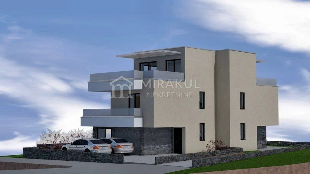Multi-storey Apartment with Pool in Bilice