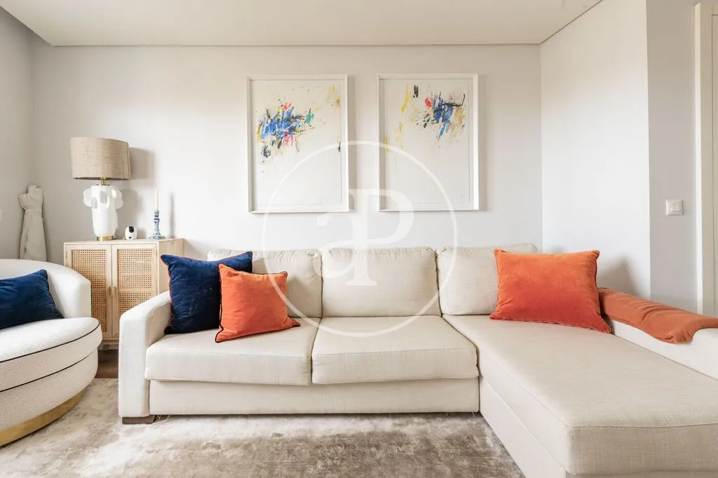 Soggiorno - Penthouse with 360° Views in Madrid