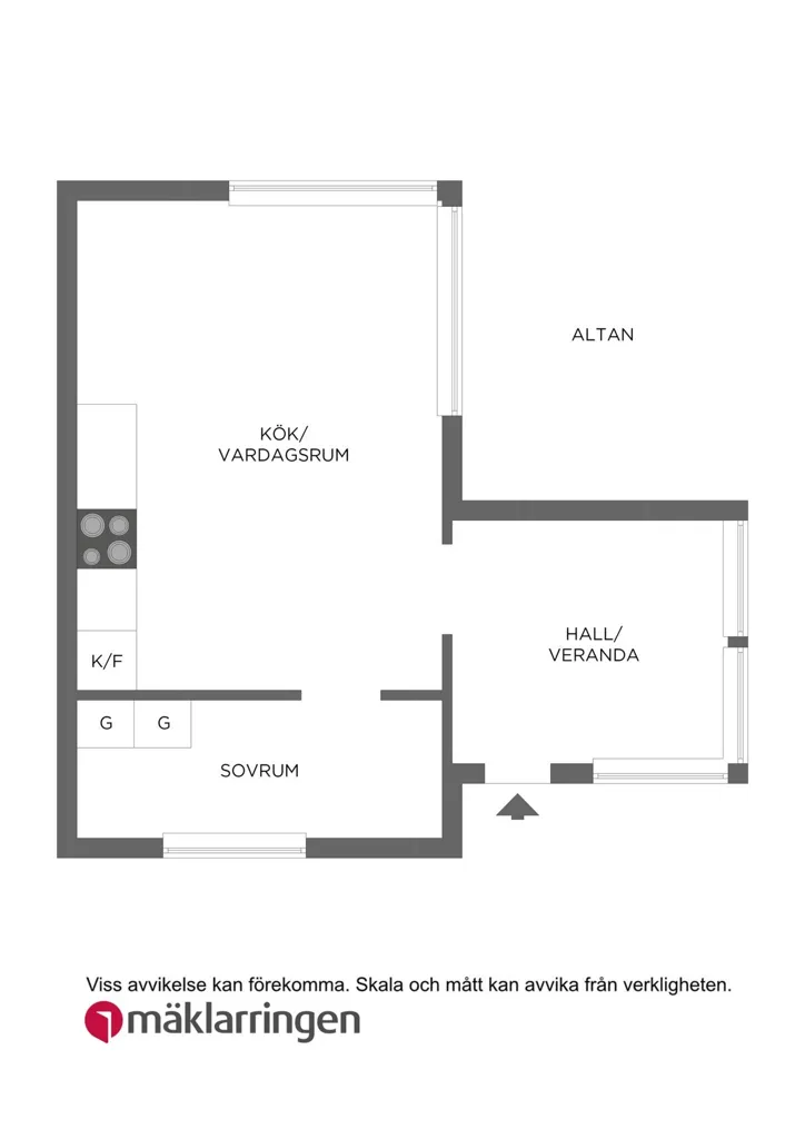 Maison 2 pièces à Haninge kommun