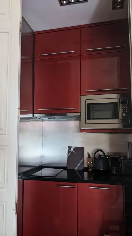 Köök - 1-Bedroom Apartment with Balcony in Chueca