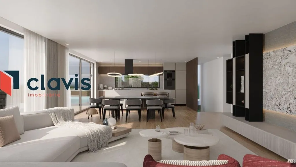Séjour - Modern Villa with Pool in Guimarães